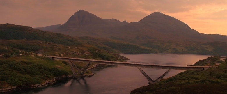 Mazda Commercial Scandinavian Bridge in Scotland
